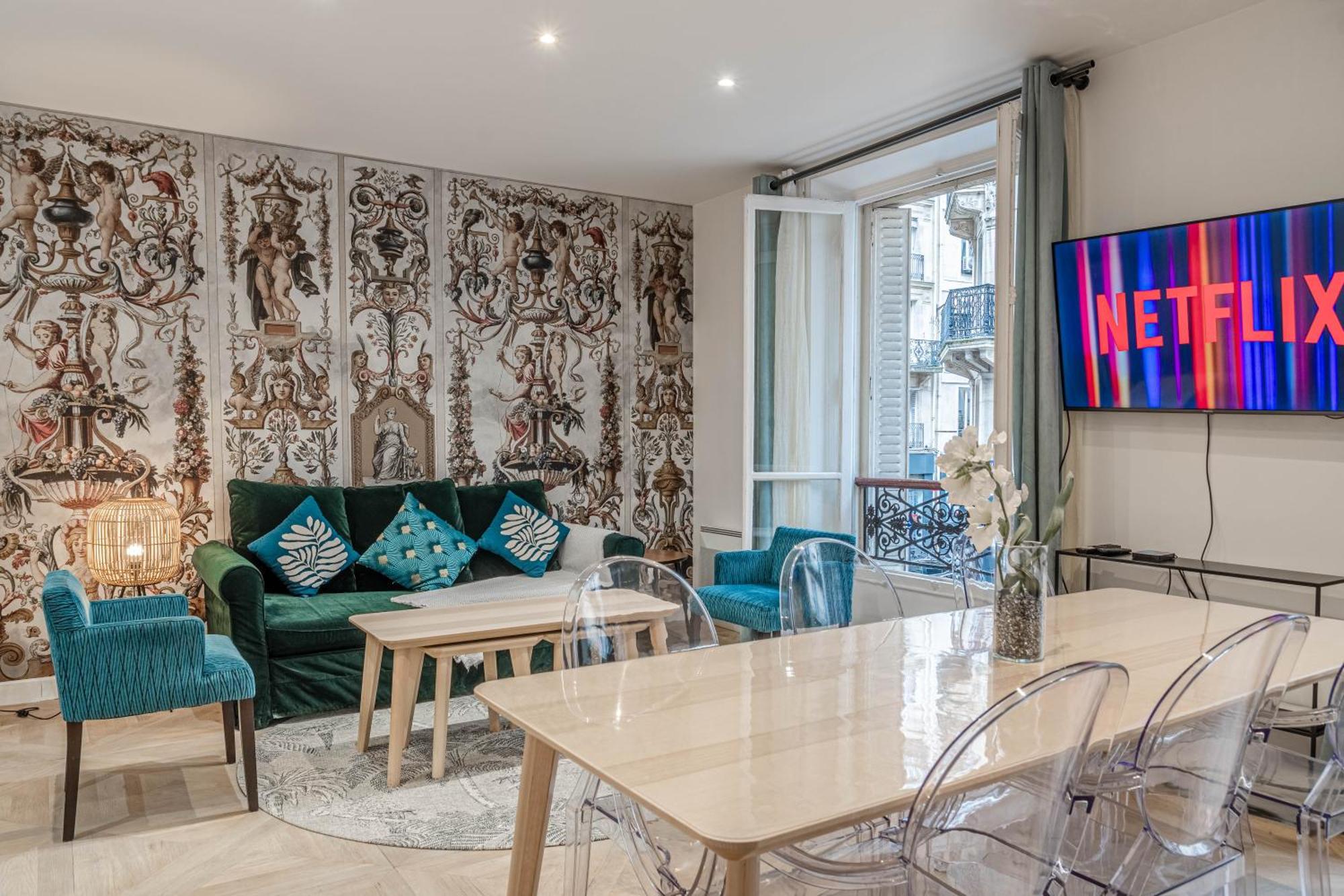 Appartement Spacieux Et Lumineux A Montorgueil Paris Exterior foto